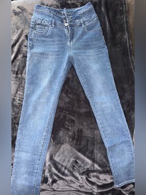 Lucky Brand Women's Skinny Jeans - Medium Blue Wash